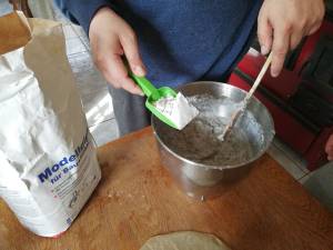 Vulkanbau mit Kindern