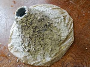 Vulkanbau mit Kindern